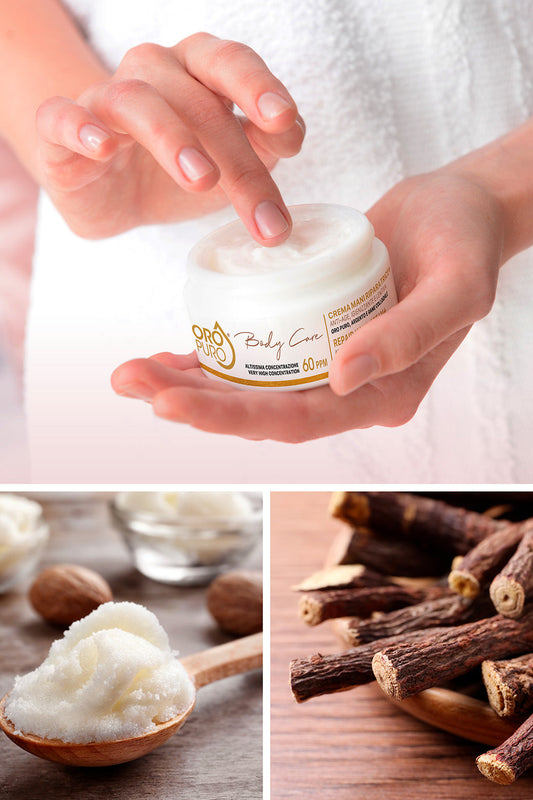 Crema de Manos Reparadora + Oro Coloidal, Plata y Cobre
